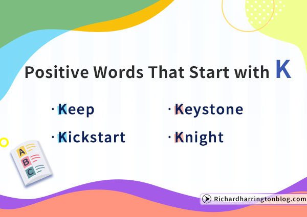 Positive Words That Start With K 600x426 