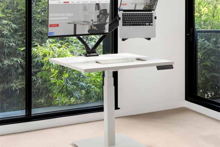 Maximize Space with Small Sit-Stand Desks for Compact Workstations