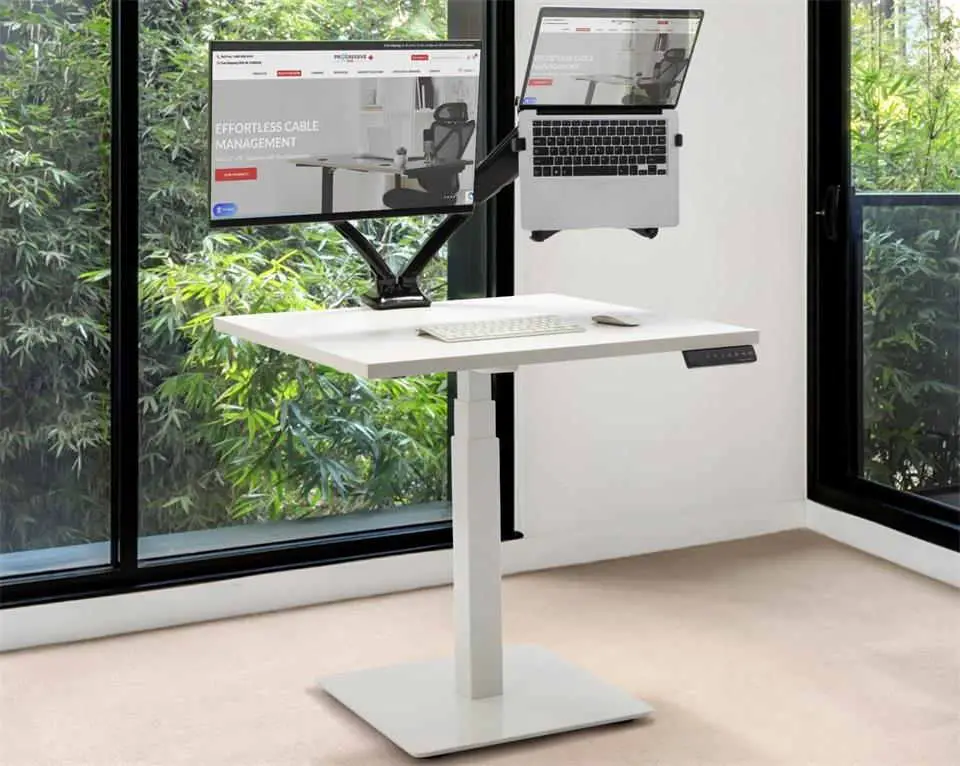 Maximize Space with Small Sit-Stand Desks for Compact Workstations